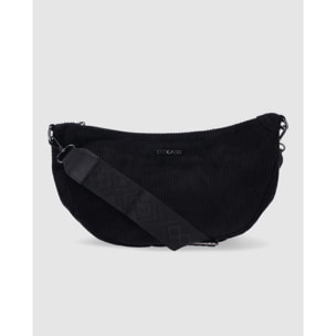 Bolso - Negro - Medida: 26 cm x 20 cm x 10 cm