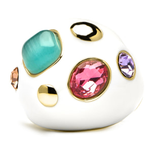 Anillo LUX BY LUX acabado en oro amarillo 18K