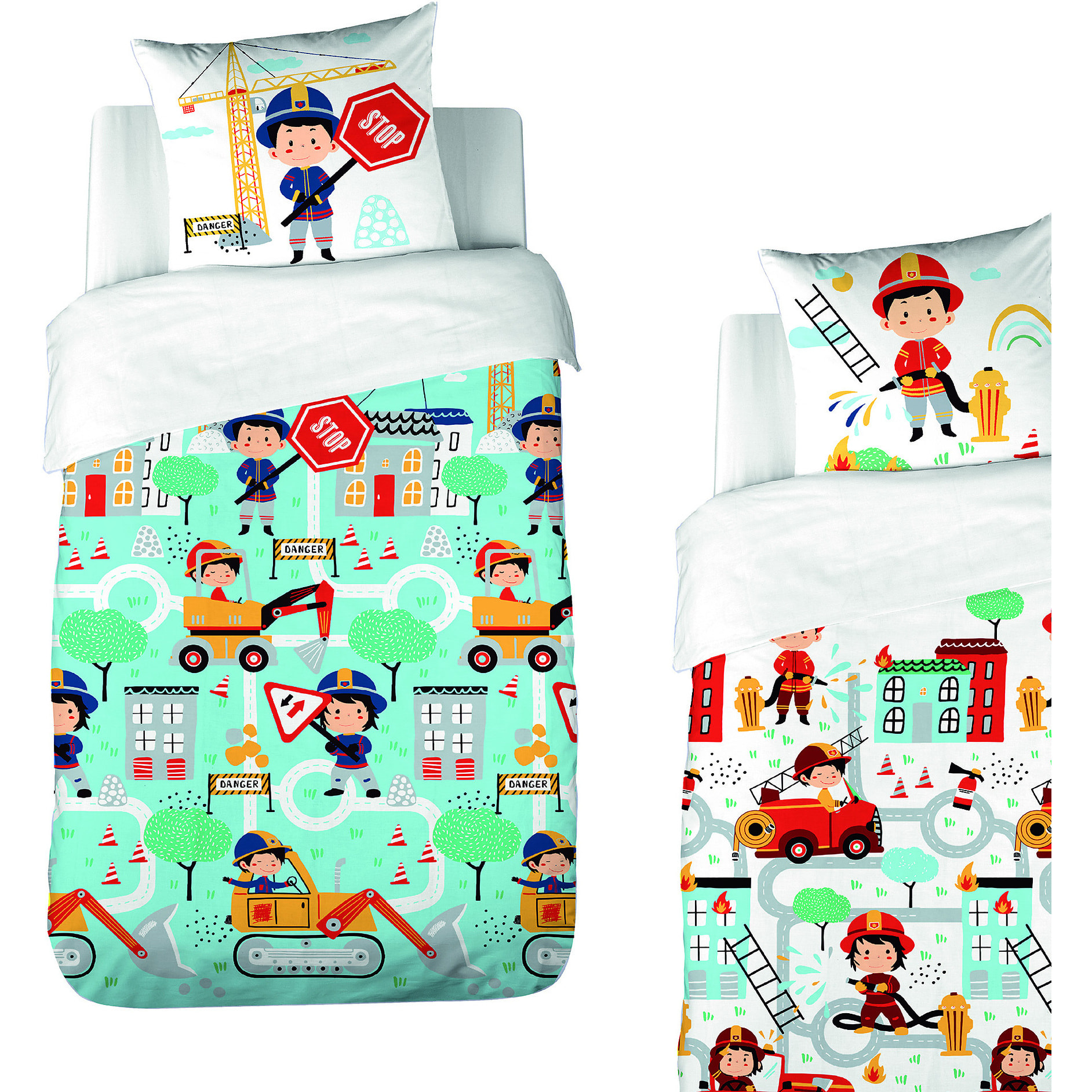 Parure de lit enfant 100% coton - Kids_Fuego