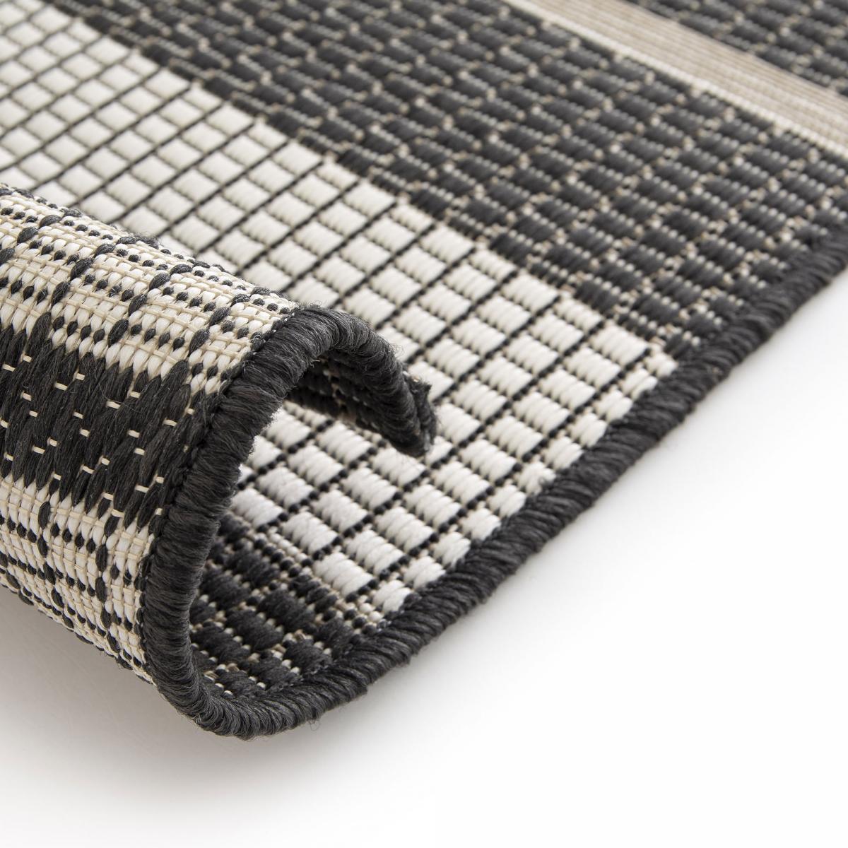Tapis extérieur tissé kilim rectangle SIBE