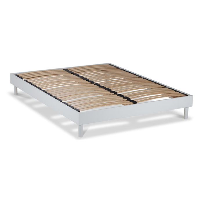 Sommier en kit | 2 places | bois blanc