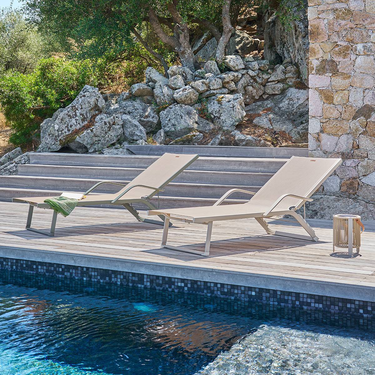 Transat Bayamo vert laurier/lin