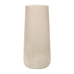 J-Line Vase Verre Poudre Rose Large