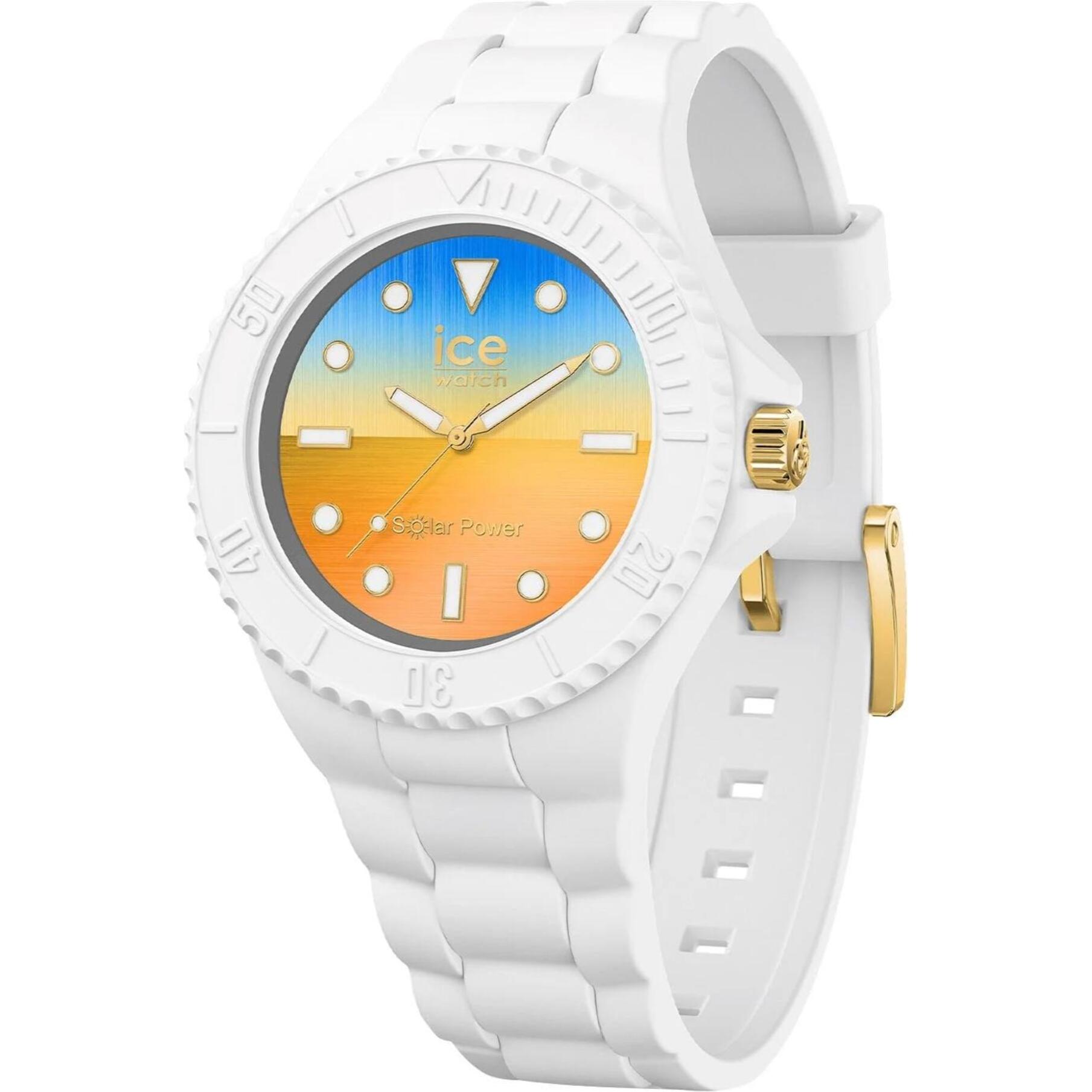 Reloj Ice 020391 Mujer Analogico Solar con Correa de Silicona