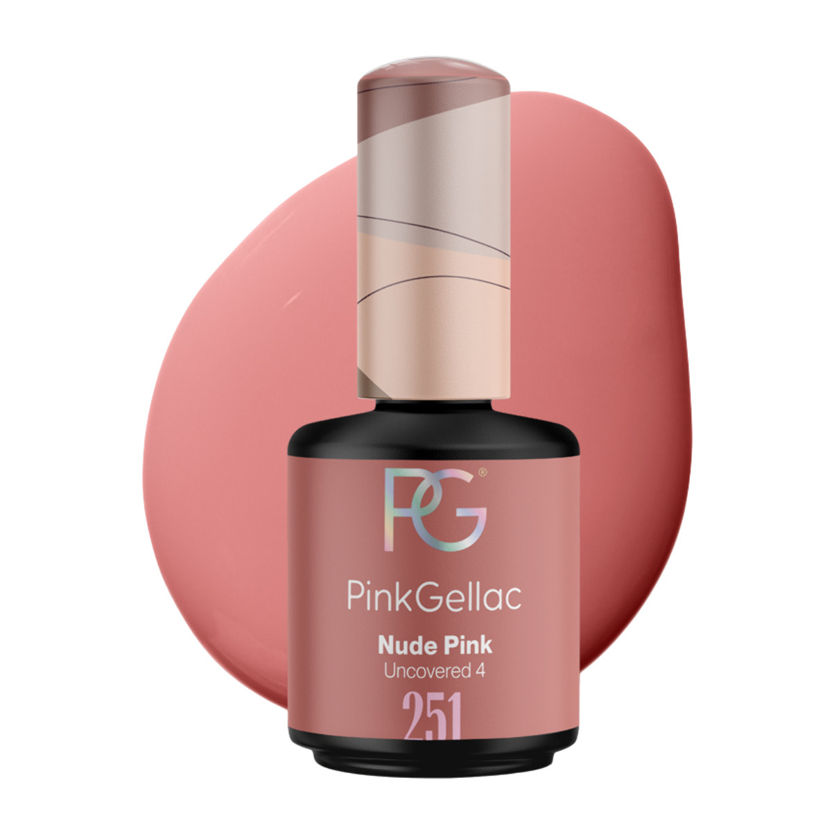 Compact Set Peel Off Natural - peach lamp (Peel off)