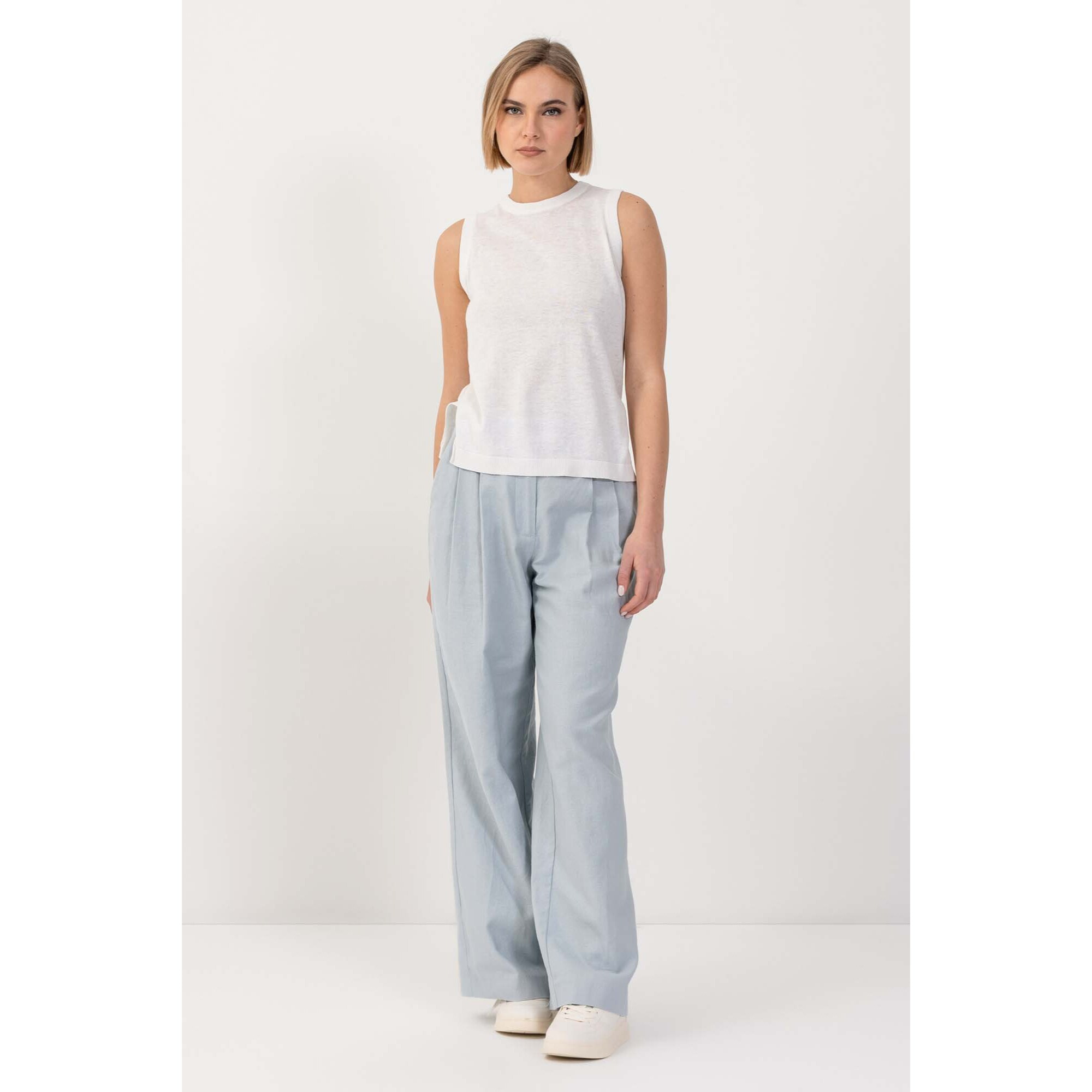 Kocca - Maglia stile minimal con spacchetti Donna