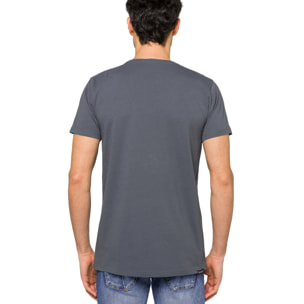 T-shirt in cotone 150 gr Hot Buttered Outback Grigio