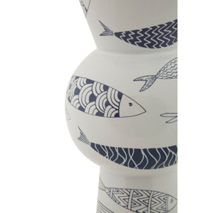 VASO CERAMICA FISH TALL CM Ø 14X38,5