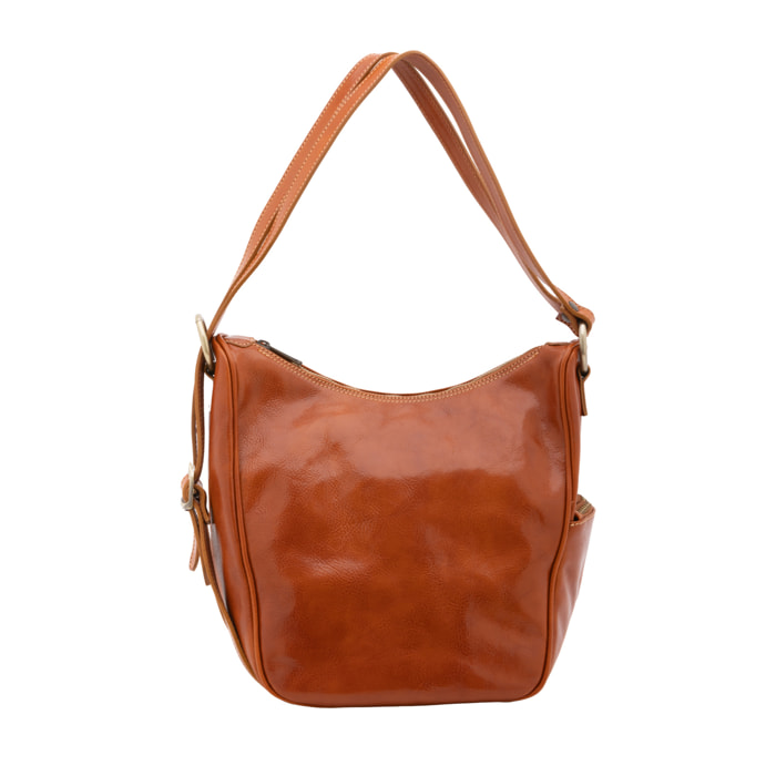 Borsa a spalla  da donna In Vera pelle Made in Italy 31x28x20 cm
