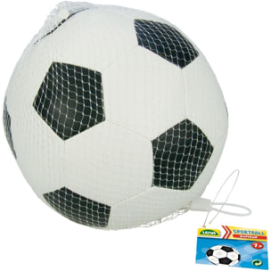 Pallina Soft da Football Bianco/Nero, 18 cm