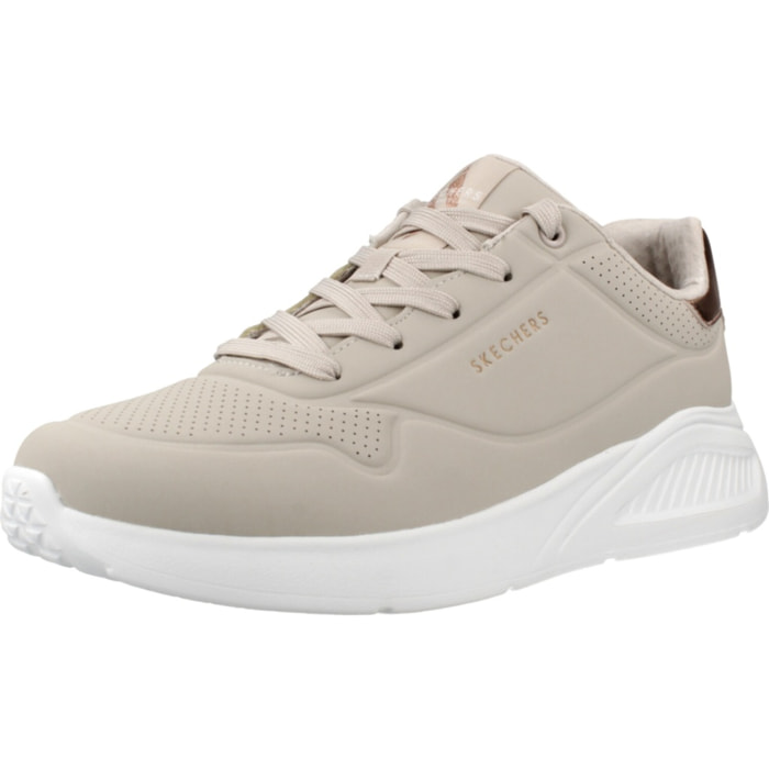 Sneakers De  Mujer Uno Lite Shimmer Along Beis