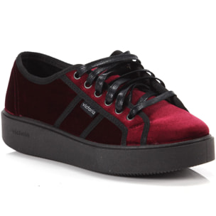 Sneakers Victoria Victoria velvet Rosso