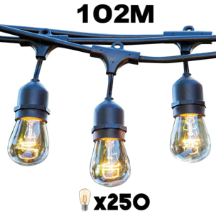 Guirlande connectable MAFY 250 ampoules E27 102M
