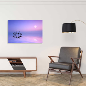 Tableau animaux Morning Flamingo Tableau plexiglas