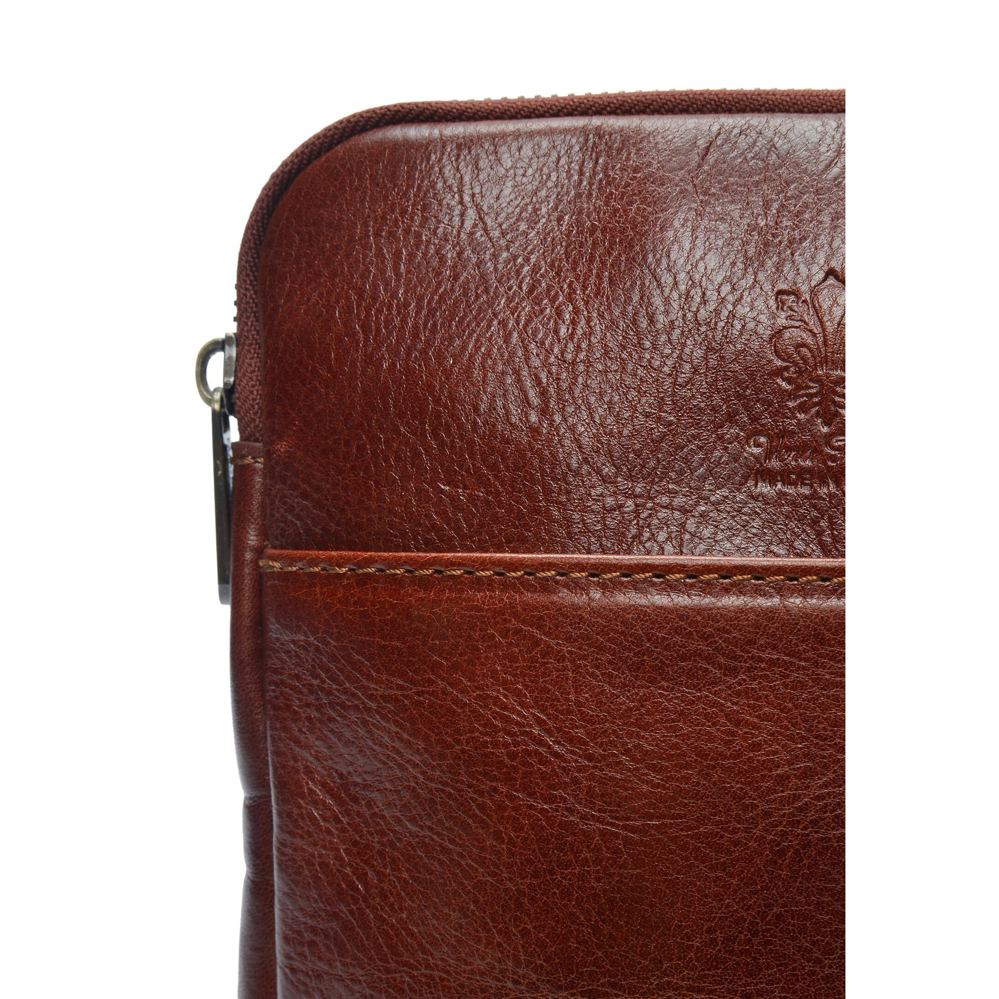 Borsa a spalla Anna Luchini Marrone