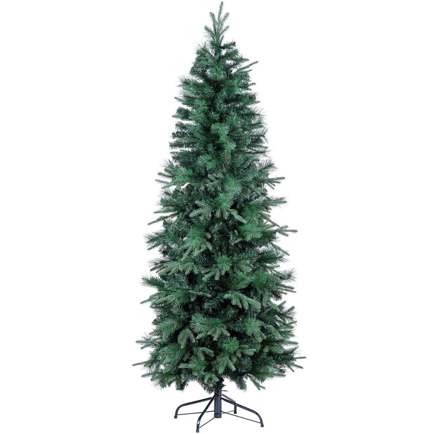 Albero di Natale Slim DRESDA artificiale 210 cm