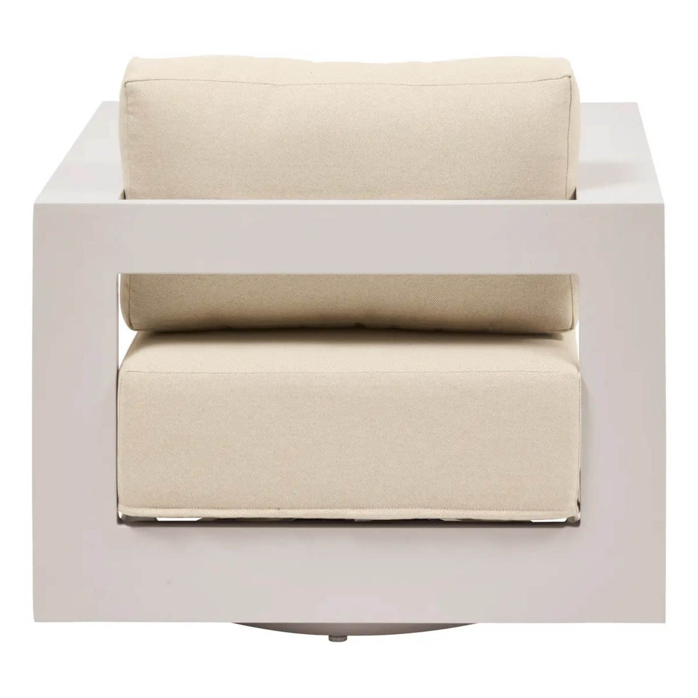 Fauteuil de jardin rotatif ALLURE Beige / Avoine