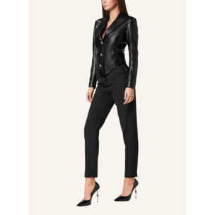 PHILIPP PLEIN Blazer de cuero FLAME