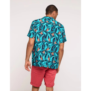 Camisa Manga Corta Azul - Amazonia
