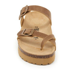 Sandalia plataforma BILLOWY MARRON