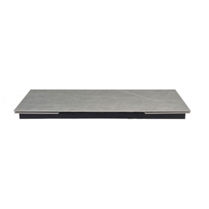 Plateau céramique de table extensible marbre grey L160/240cm - UNIK