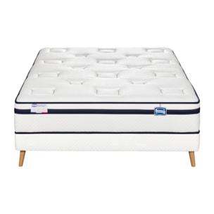 Ensemble L'INCOMPARABLE, matelas Hybride , ferme, H27 + sommier