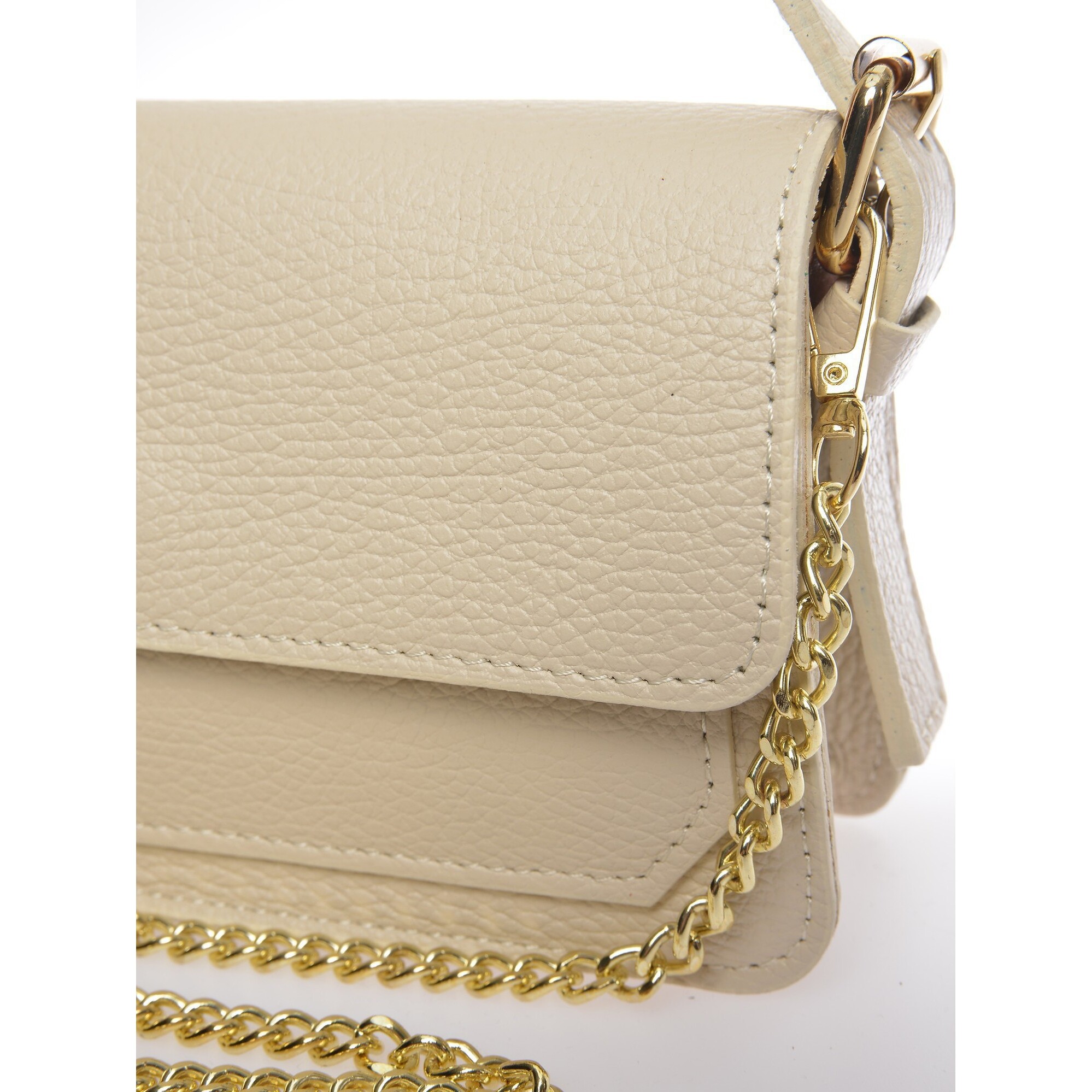 Borsa a spalla Anna Luchini Beige