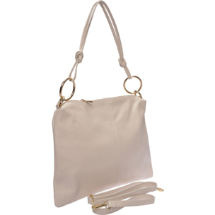 Borsa a tracolla Anna Luchini Beige