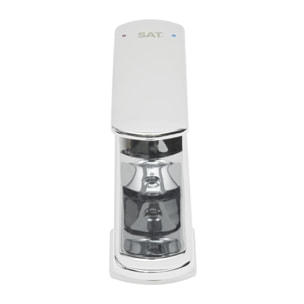 Mitigeur lavabo Feel, sans tirette, chrome SATBSFEEL271 avec une garantie de 5 ans
