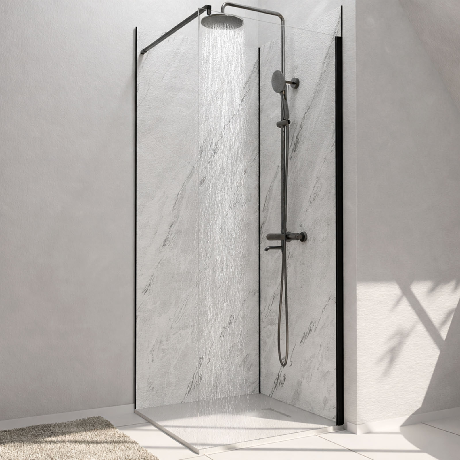 Panneau Mural Pierre Finition Artic Storm 80 x 210 cm - STONE'IT