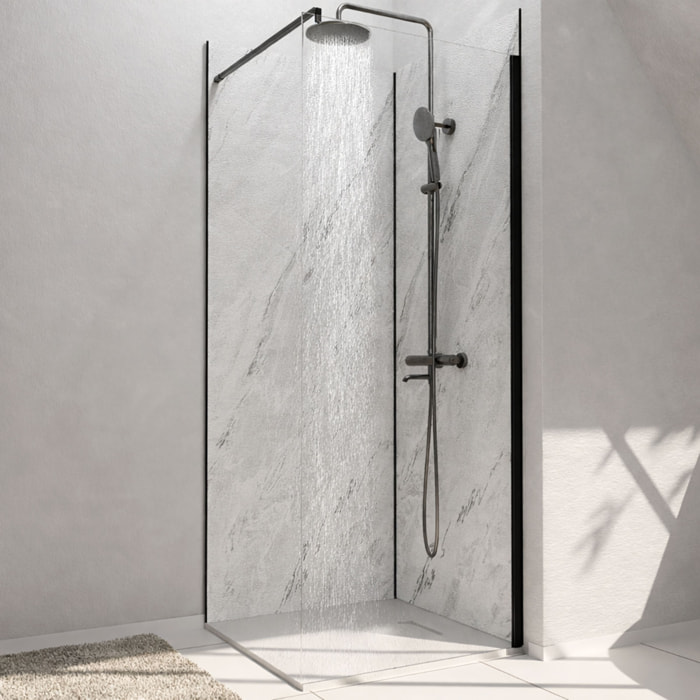 Panneau Mural Pierre Finition Artic Storm 80 x 210 cm - STONE'IT