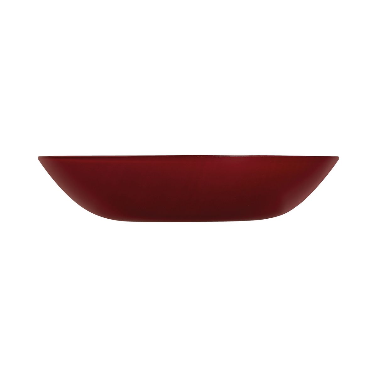 Assiette creuse rouge bordeaux 20 cm Arty - Luminarc