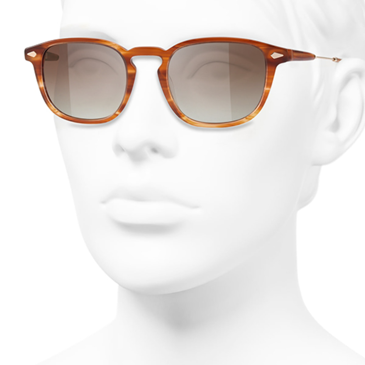 Occhiali da sole OCEAN CLASSIC4 - montatura marrone tartarugata con lenti polarizzate marrone sfumate