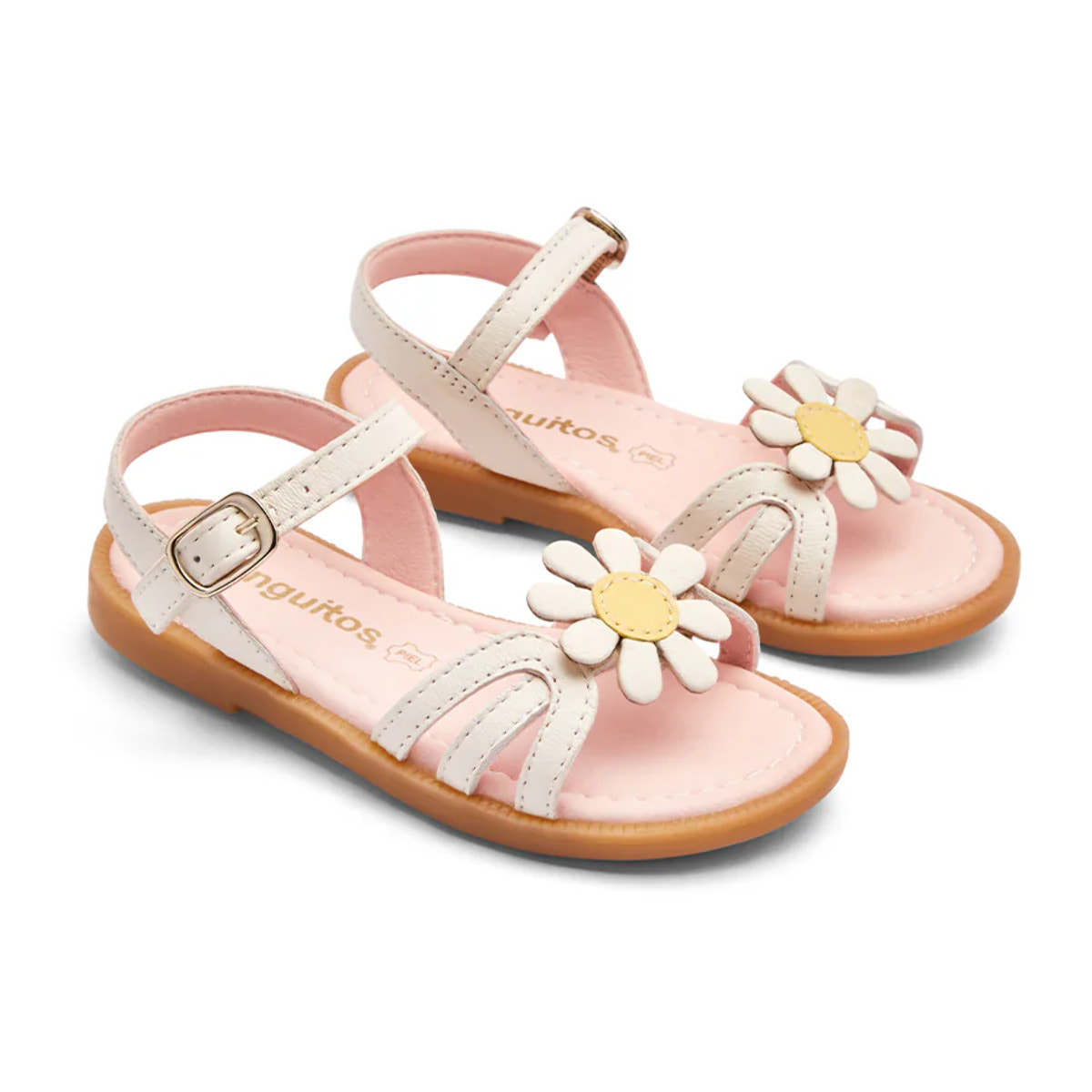 Sandalias Niña Con Flores