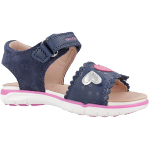 Sandalias Niña de la marca GEOX  modelo B SANDAL DELHI GIRL AZUL