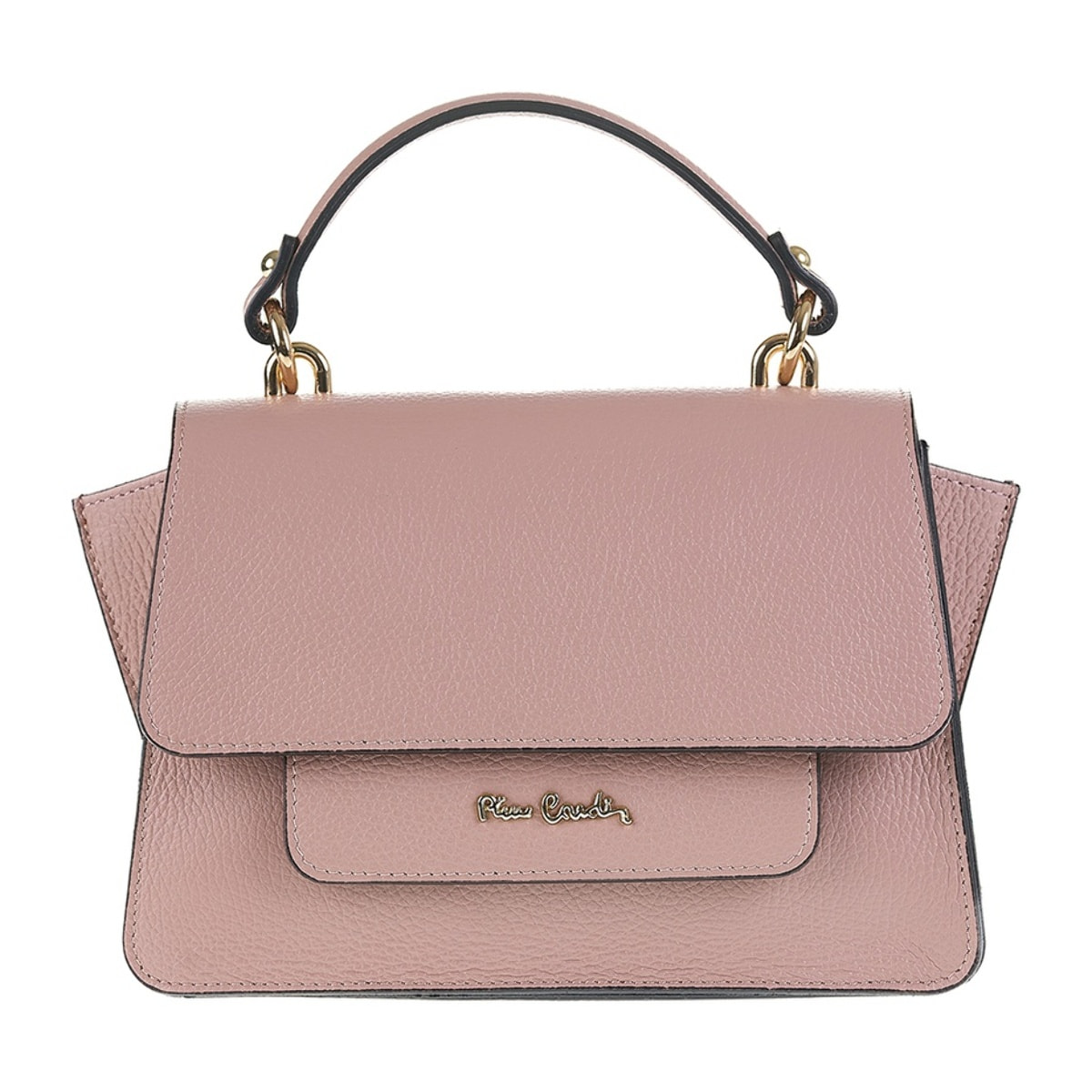 Borsa a mano da donna Made in Italy - Modello Elora Nova - 100% pelle - 23.5 x 15.0 x 10.0 cm