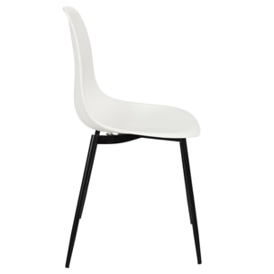 Chaise Gustav Blanc - Lot De 6