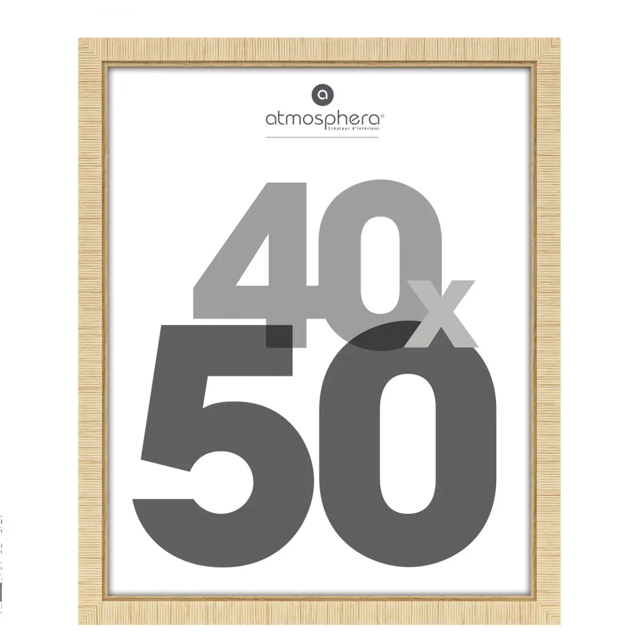 Cadre photo Théa beige 40x50cm