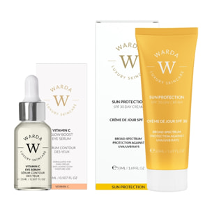 Sérum de vitamina C + Crema de día SPF 30
