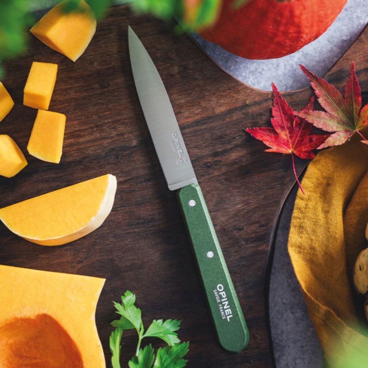Couteau d'office OPINEL N112 Kaki