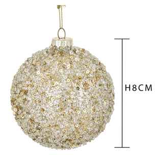Sfera sequincy - Pezzi 12 - ORO - Bianchi Dino SpA