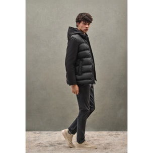 Chaqueta Cenit negra con logo Polo Club