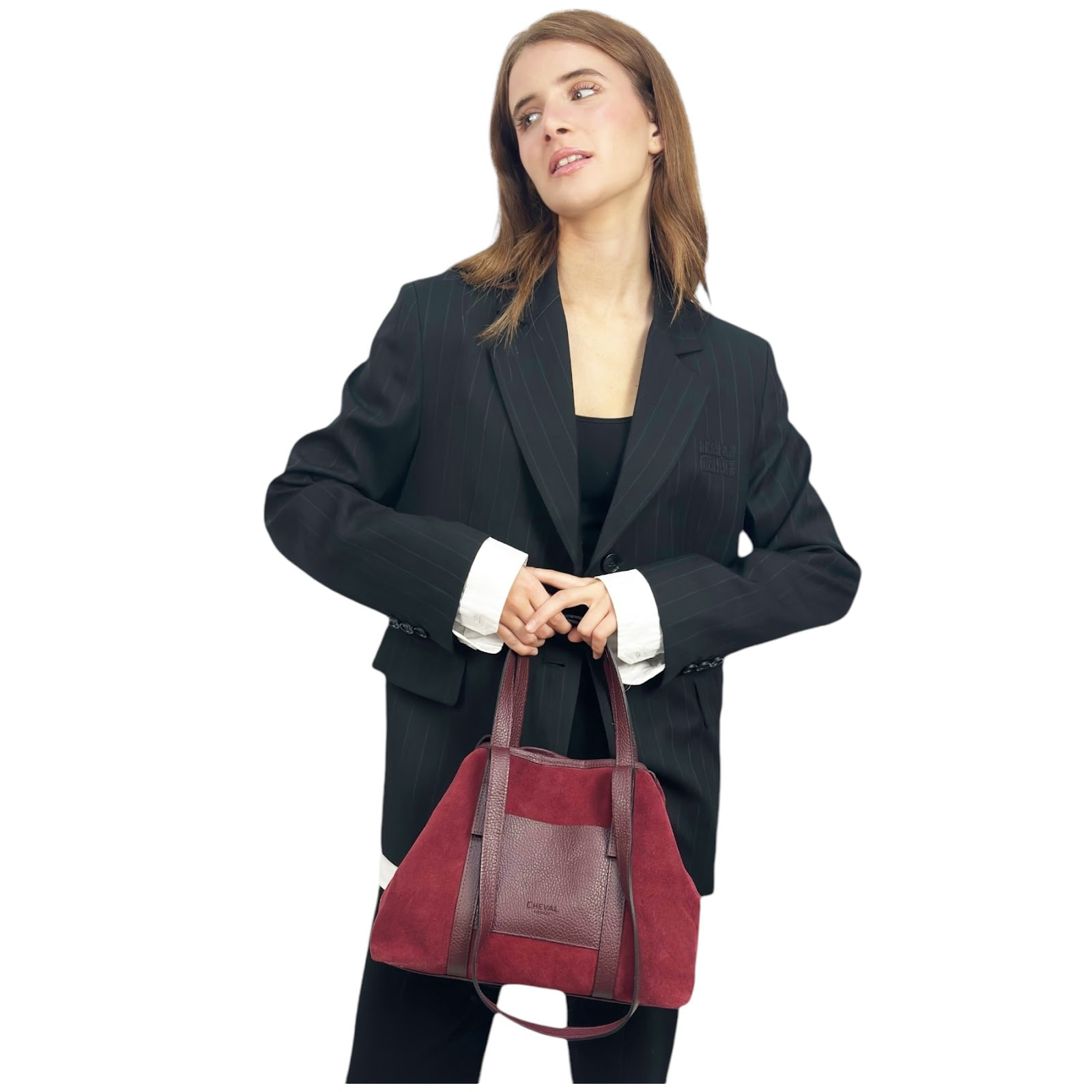 Borsa a spalla Cheval Firenze Gea F/W Marrone