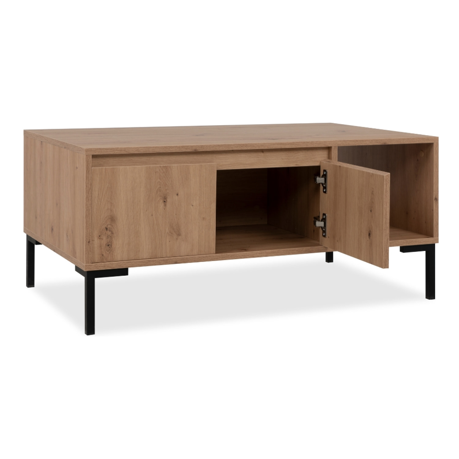 Table basse en bois avec rangements ANTILA