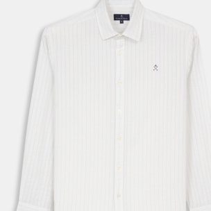 CAMISA STRIPED SEERSUCKER