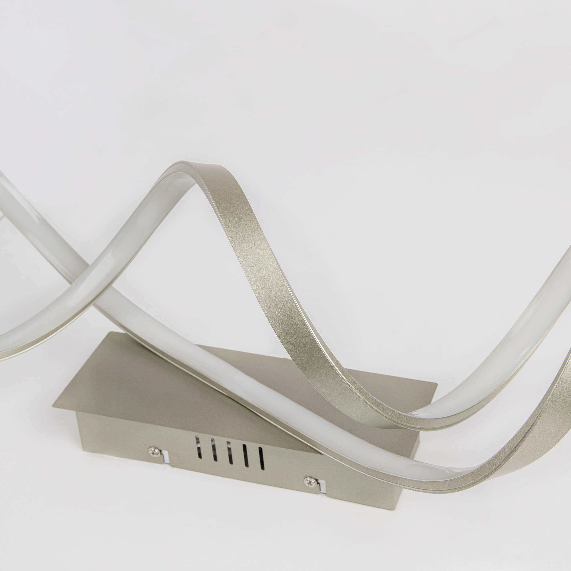 FORLIGHT Plafón LED 17.6W Blanco Neutro - 4000K Gris Merengo para Interior Techo para Dormitorio, Salón