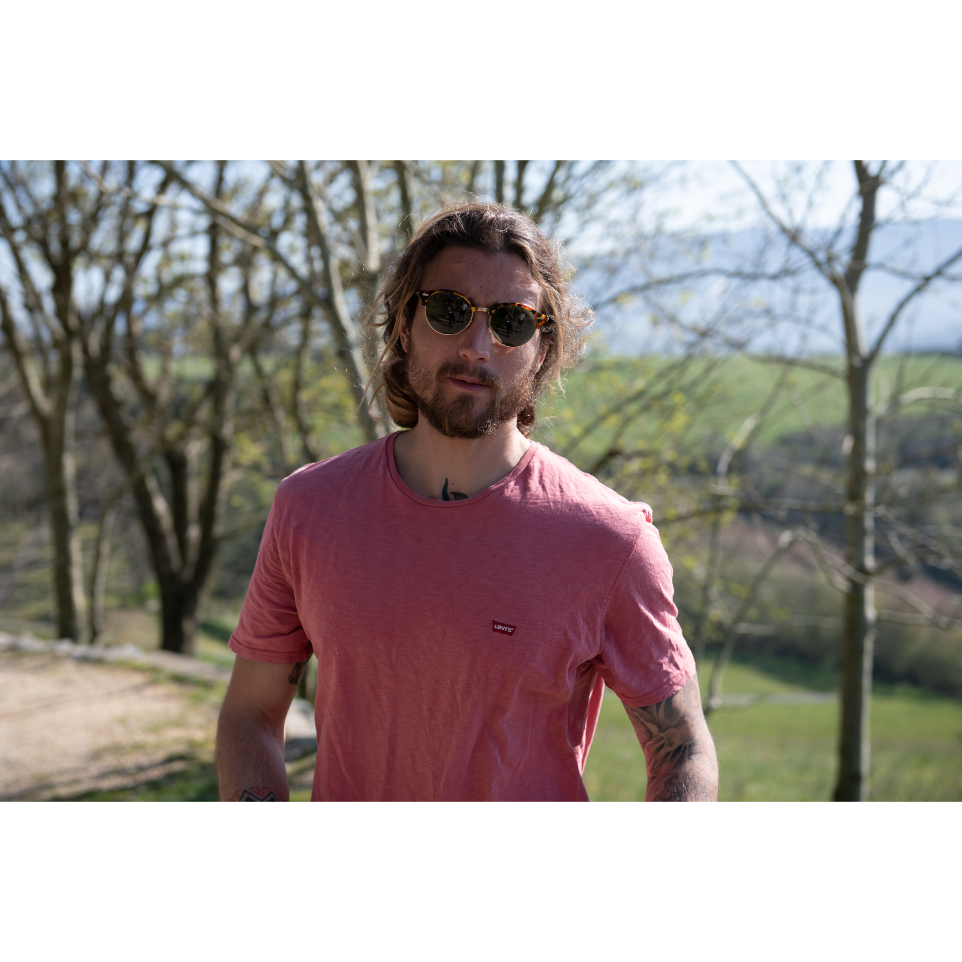 OCCHIALI DA SOLE OCEAN MARLON in rosso