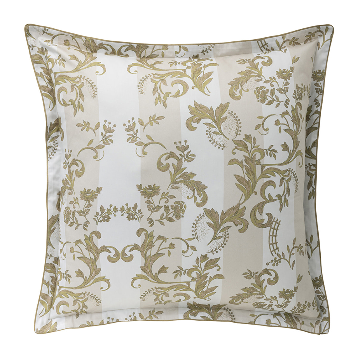 Taie d'oreiller imprimée en satin de coton bio, OPERA