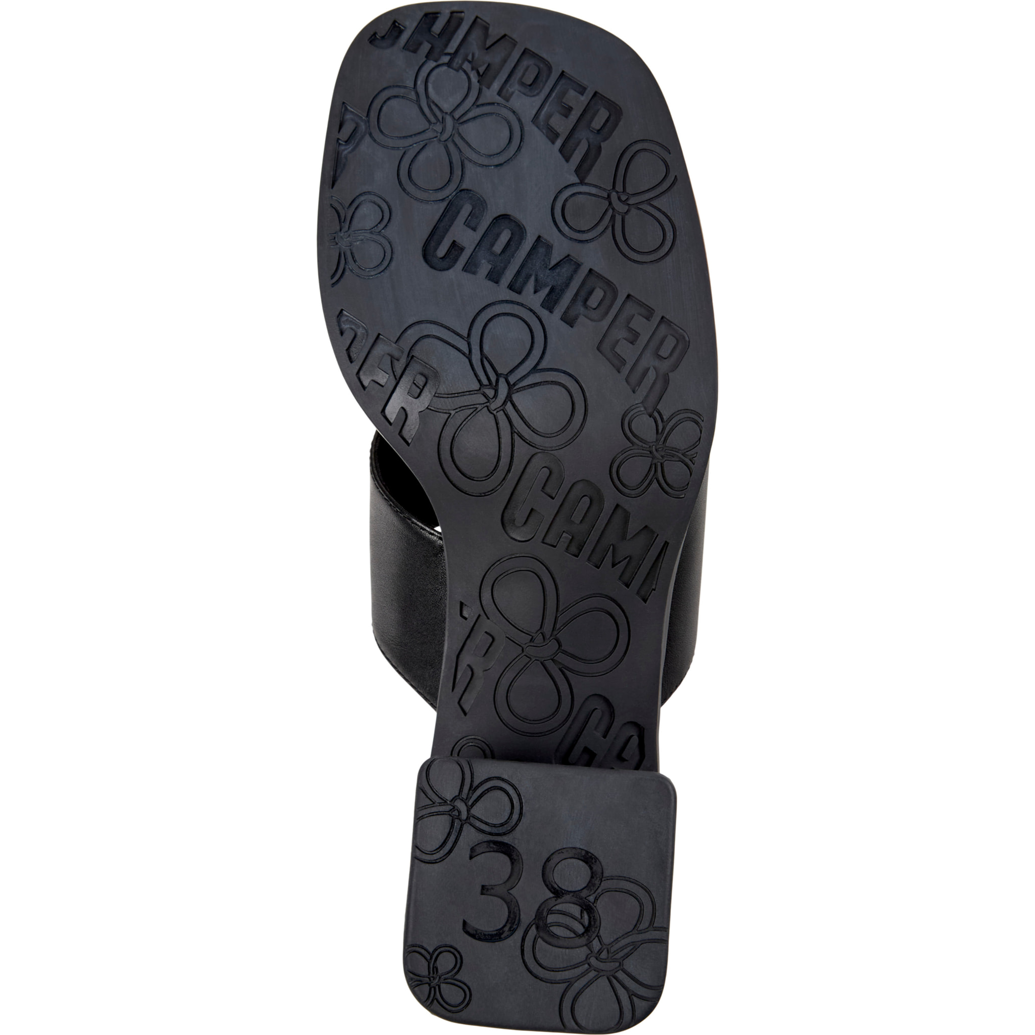 Sandalias - CAMPER Kora Sandal - Negro - Cuero liso