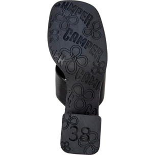 Sandalias - CAMPER Kora Sandal - Negro - Cuero liso
